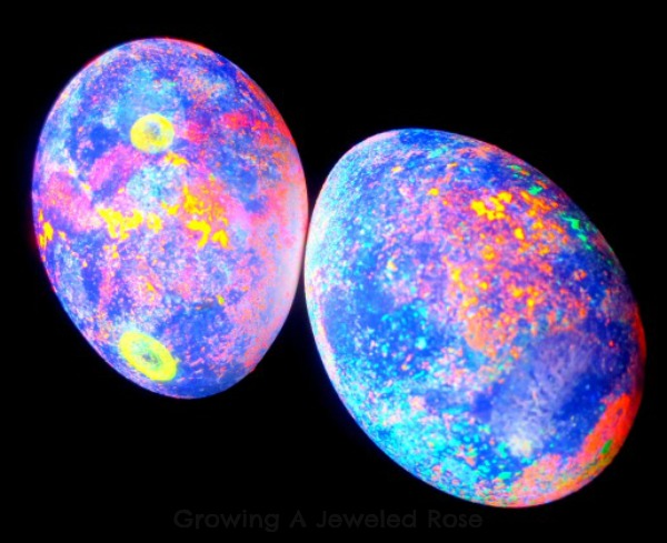 glowing easter eggs