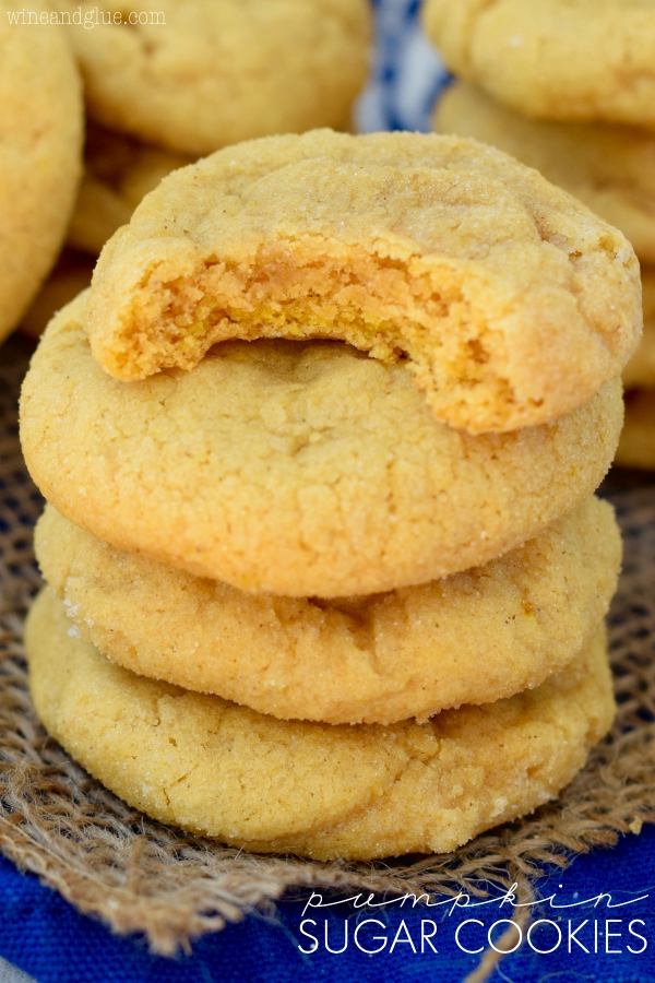 Pumpkin Sugar Cookies-Best Pumpkin Dessert Recipes