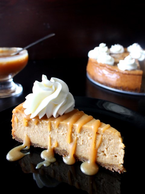Salted Caramel Pumpkin Cheesecake-Best Pumpkin Dessert Recipes