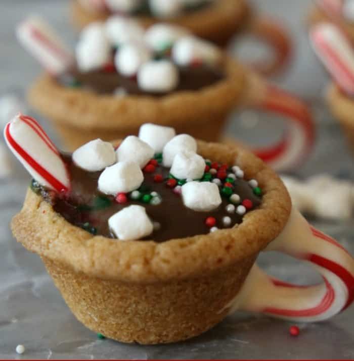 Hot Chocolate Cookie Cup