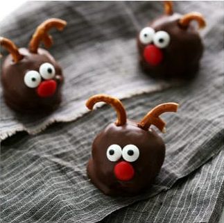 Reindeer Oreo Cookie Balls