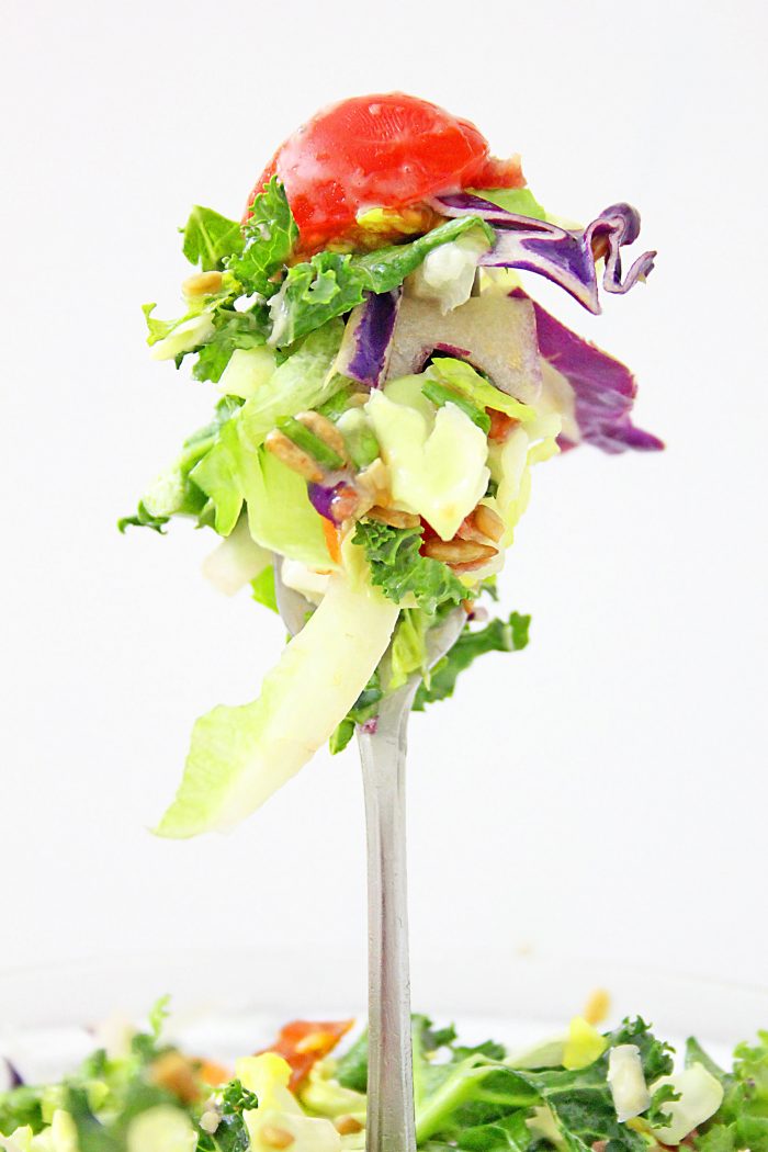 crunchy asian kale salad