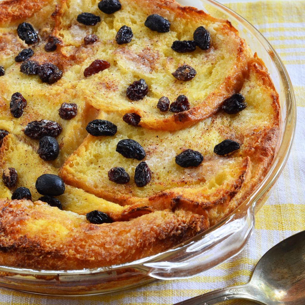 Simple Bread And Butter Pudding Recipe With Video