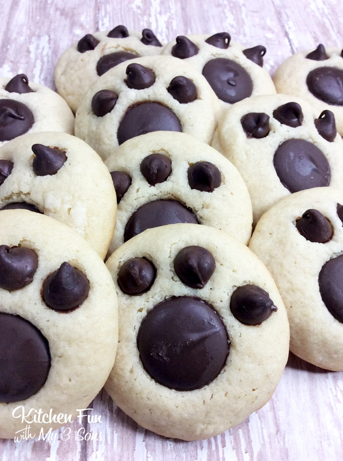Bear Paw Cookies
