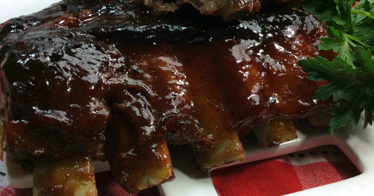 cherry chipotle ribs
