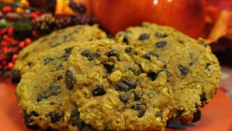 Pumpkin Oatmeal Chocolate Chip Cookies