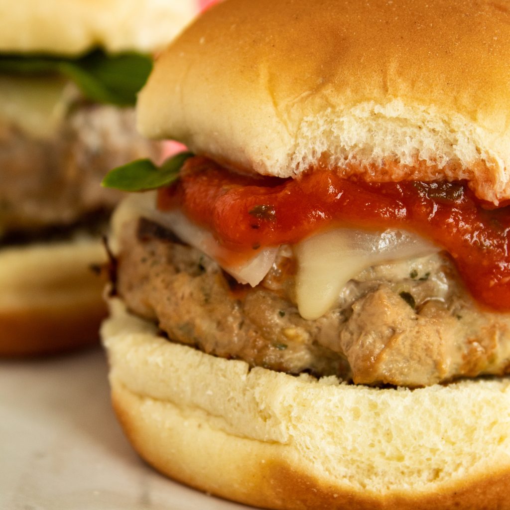 Pesto Turkey Sliders