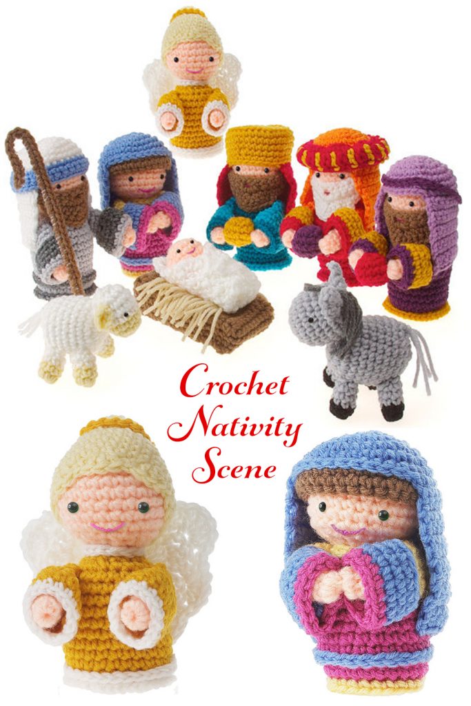 Celebrate Christmas with a Crochet Nativity Scene in Amigurumi Style