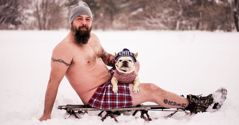 ‘Dad Bods And Rescue Dogs’ Calendar