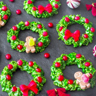Christmas Wreath Cookies