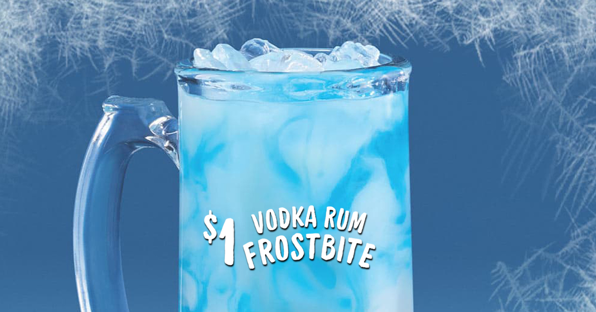 Applebee's Vodka Rum Frostbite