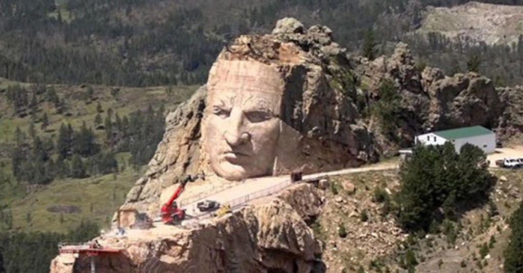 Crazy Horse Sculpture 2024 - Rose Wandis