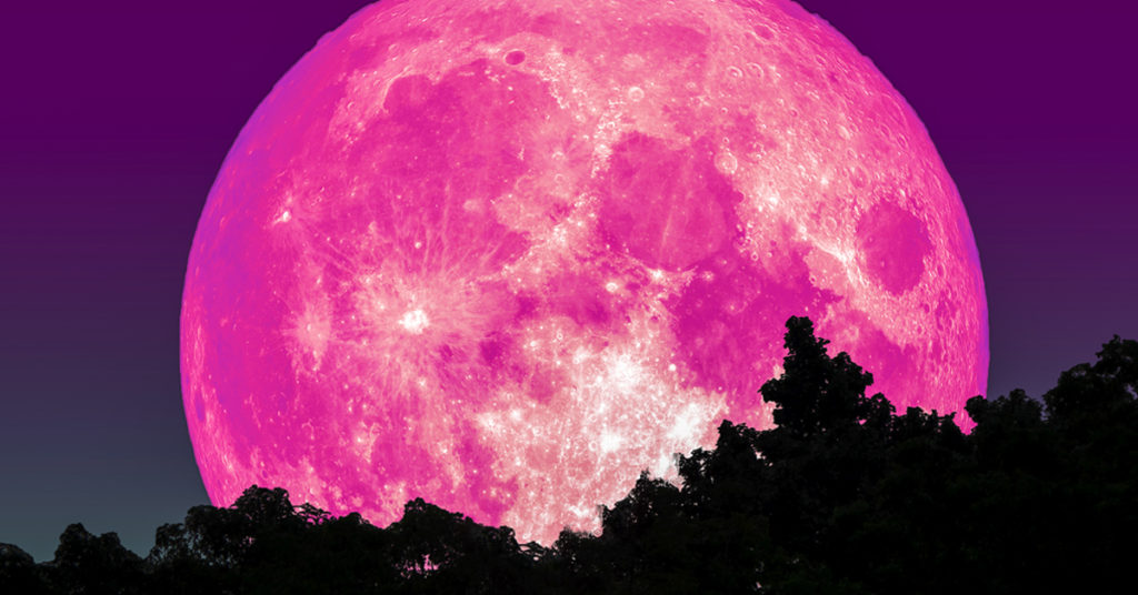 Super Pink Moon Coming In April Here’s How To See It