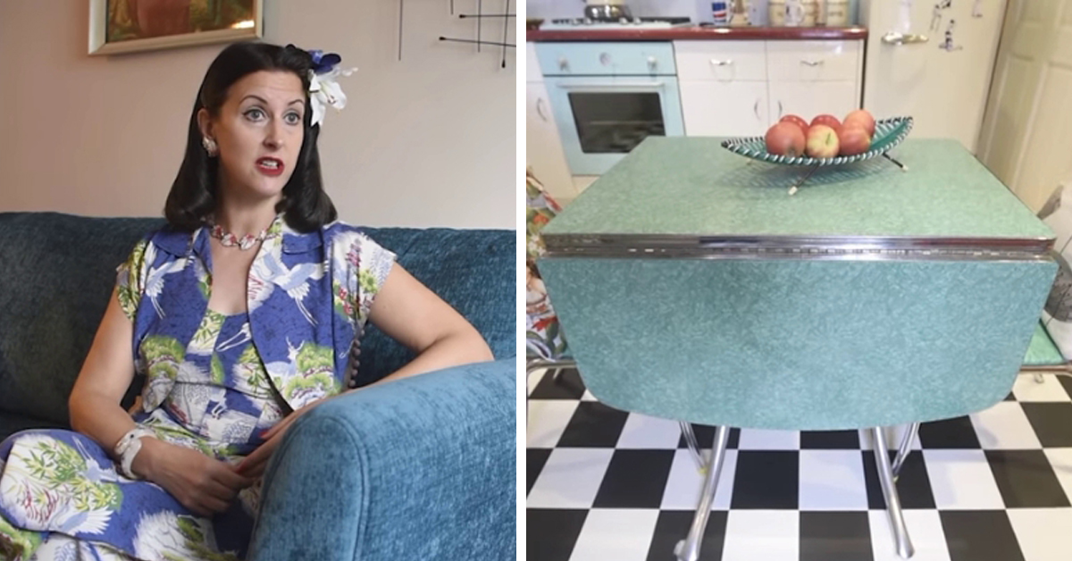 We're Still Obsessing Over This Woman's Aqua Kitchen Makeover (And
