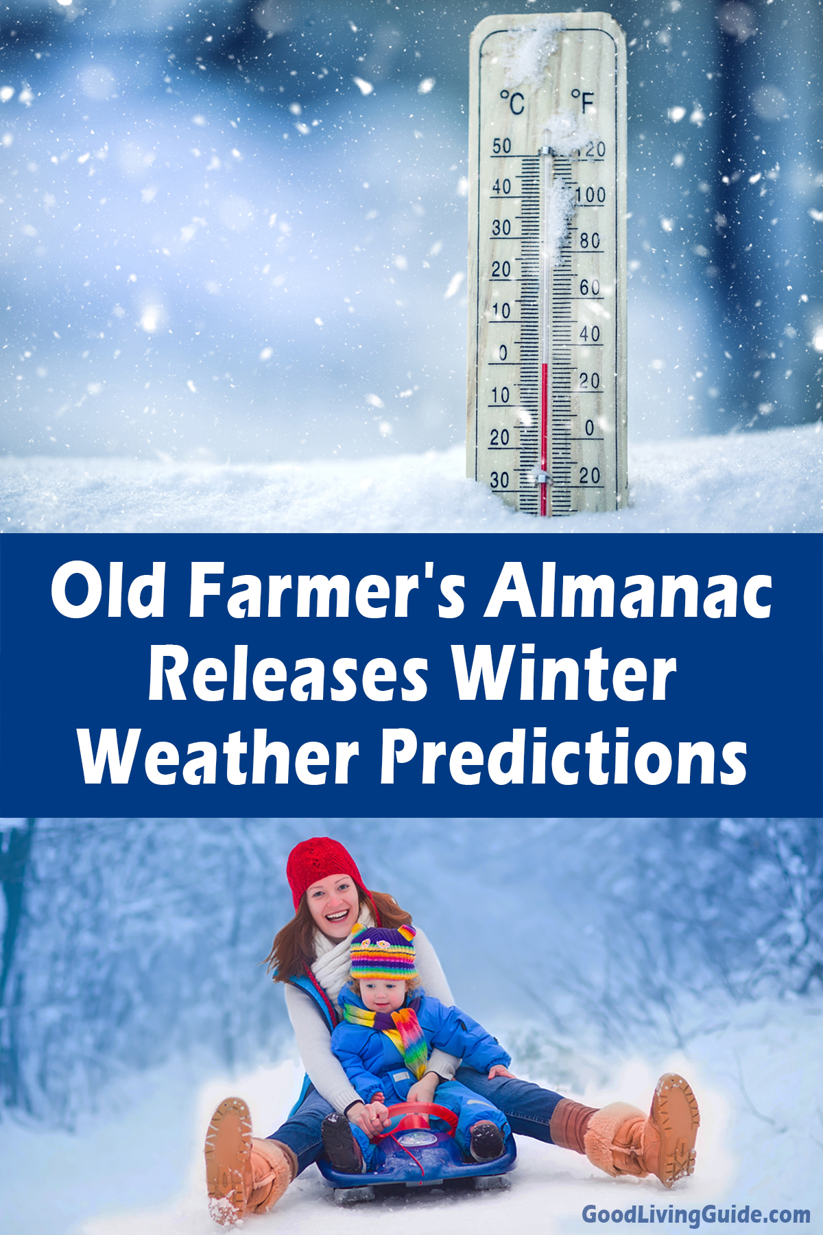Old Farmer's Almanac Releases Winter Weather Predictions for 2023-2024